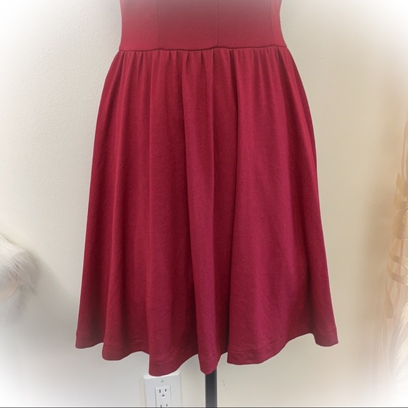 Beautiful Red Keyhole Guess Mini Dress Cap Sleeves - Picture 12 of 14